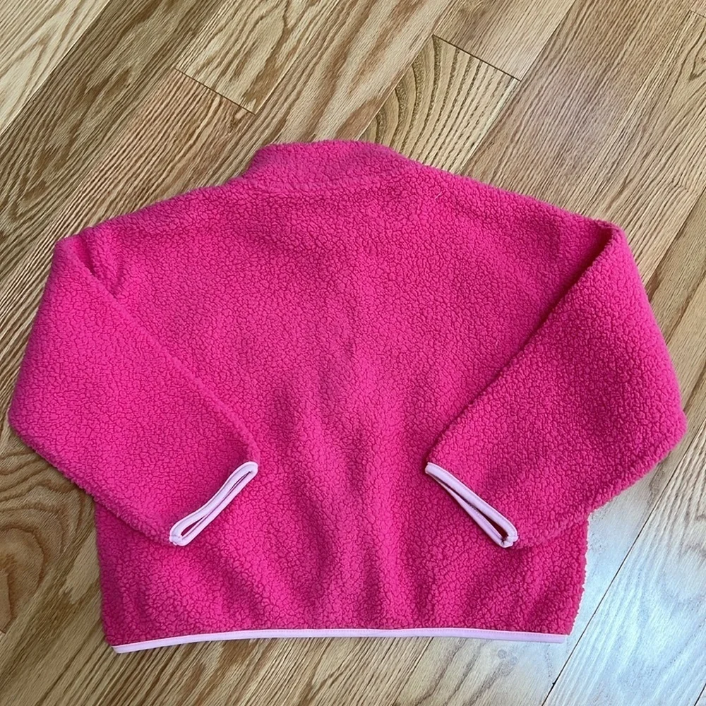 NWT! Old Navy kids girls Size 8 pink fleece zippered jacket
